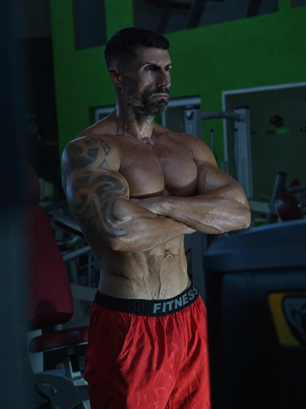 Abel Higón entrenando